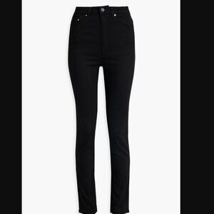 Toteme Black High Rise Slim Fit Jeans - size 28 x 32 - US Size 4 - runs small